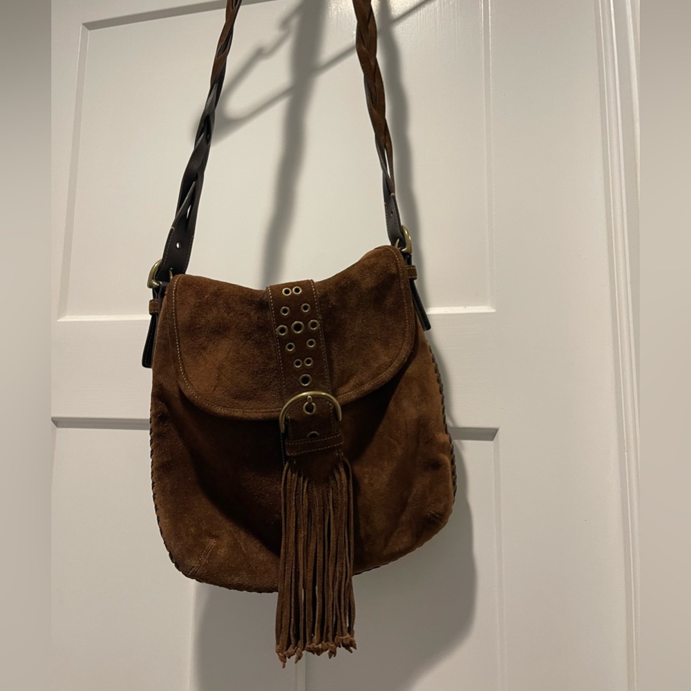 Coach Vintage Suede Crossbody Bag